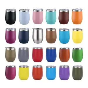 12Oz Double Wall Stainless Steel Eggshell Cup