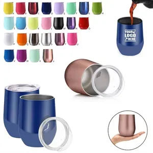 12Oz Double Wall Stainless Steel Eggshell Cup