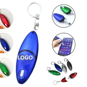 Ballpoint Pen With Flashlight Screwdriver