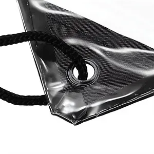 Clear Backpack Drawstring Pouch Bag