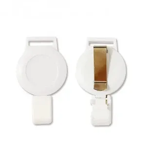 Clip-on Retractable Badge Holder Reel with Carabiner