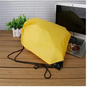 Custom Logo Coloring Drawstring Bag