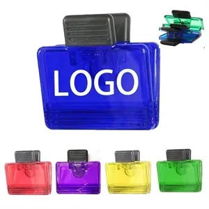 Jumbo Size Rectangular Magnetic Memo Clip w/Strong Grip