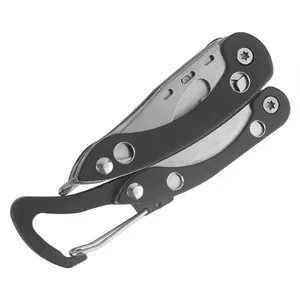 Multi-Tool Folding Pliers with Carabiner