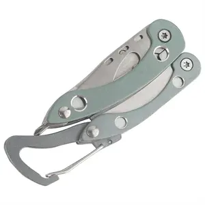 Multi-Tool Folding Pliers with Carabiner