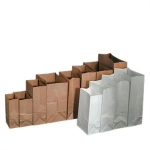 Oil-proof Food Grade Kraft Paper Bagde Kraft Paper Bag