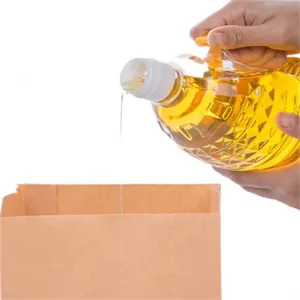 Oil-proof Food Grade Kraft Paper Bagde Kraft Paper Bag