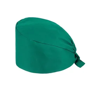 Pure color surgical gourd cap