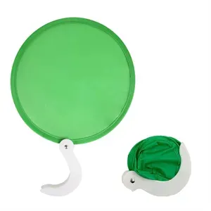 Round Folding Nylon Handle Fan
