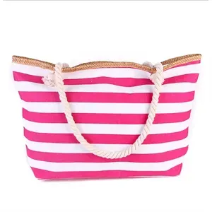 Stripe Canvas Bag
