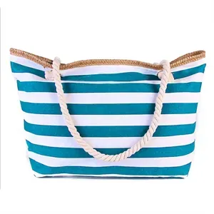 Stripe Canvas Bag