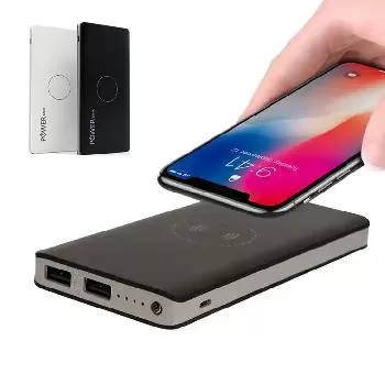 Wireless charging and USB port plug-in charging