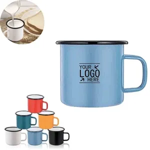 12 oz Tea Enamel Mug Camp Drinking Cups