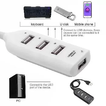 4-port USB hub