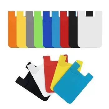 Silicone Cell Phone Card Wallet