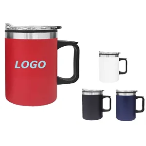 14 oz Coffee Mug Double Wall With Handle