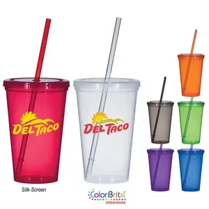 16 Oz. Sunsplash Double Wall Tumbler
