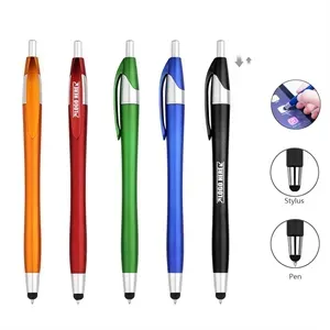 2-in-1 Stylus Click Ballpoint Pen