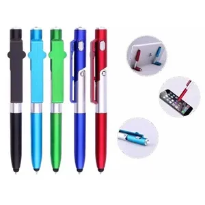 4-in-1 Ballpoint Pen / LED / Phone Stand / Stylus