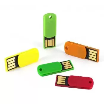 Unique mini plastic paper clip USB drive