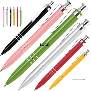 Aluminum Ballpoint Click Action Pen with Lacquer Finish