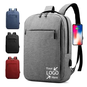 Business Travel Laptops Backpacks with USB Charging Port