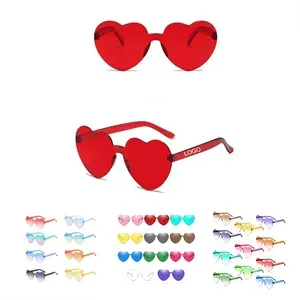 Candy Colors Heart Sun Glasses