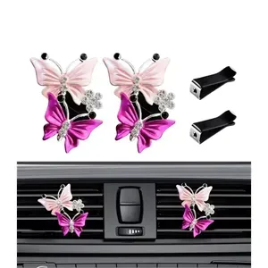 Car Air Fresheners Vent Clips,Butterfly Freshener Perfume