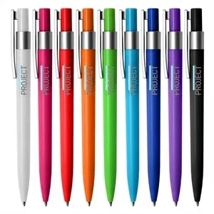 Click action design plastic pen