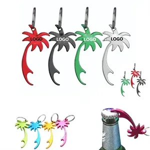 Coconut Palm Tree Shaped Bottle Opener Key Holder
