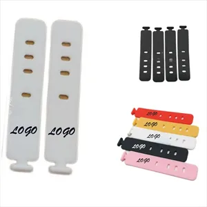 Color Customed Silicone Magic Cable Ties