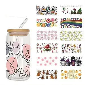 Crystal label UV transfer sticker