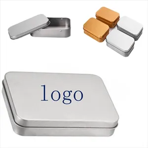 Custom High End Mini Jewelry Gift Packaging Metal Tin Box