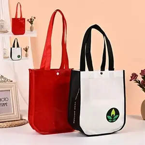 Custom Laminated Shopper Tote Bag