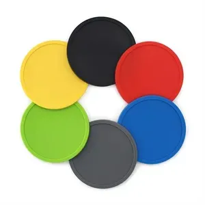 Custom Round Silicone Coaster
