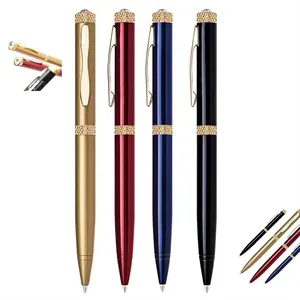 Diamond- Twist Action Brass Ballpoint Pen