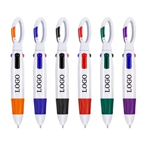 Four Colores Plastic Ballpoint Pen