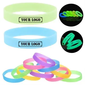 Glow In The Dark Silicone Wristband