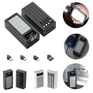 High Capcity Power Bank With LED Light