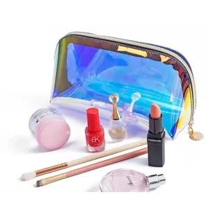Holographic TPU Cosmetic Makeup Toiletry Bag