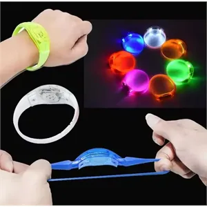 LED Light Up Flashing Bracelets