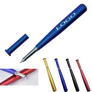Metallic Baseball Bat Pen