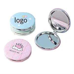 Mini Folding Mirror Round