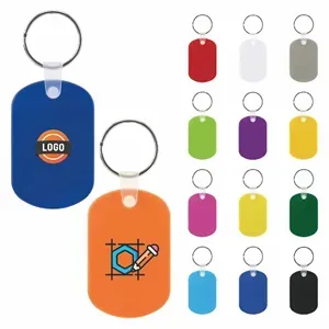 Oval Shape PVC Key Holder