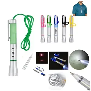 Pen And Flashlight