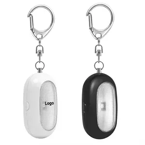 Personal Safety Emergency Alarm Keychain With Light