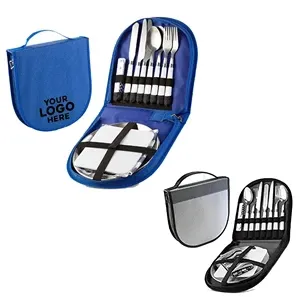 Picnic bag picnic tableware set
