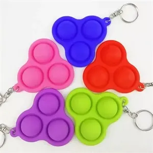 Pop 3 Bubbles Keychain