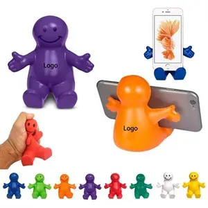 Popular Happy Dude Phone Holder & Squeezable Stress Reliever