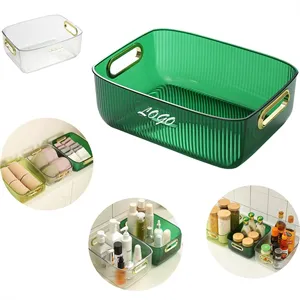 Portable Transparent Storage Bins